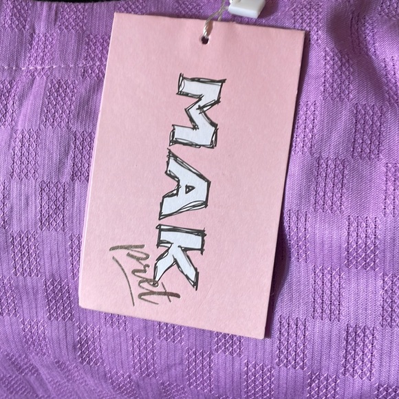 Pakistani Alkaram purple kurta - Picture 2 of 12